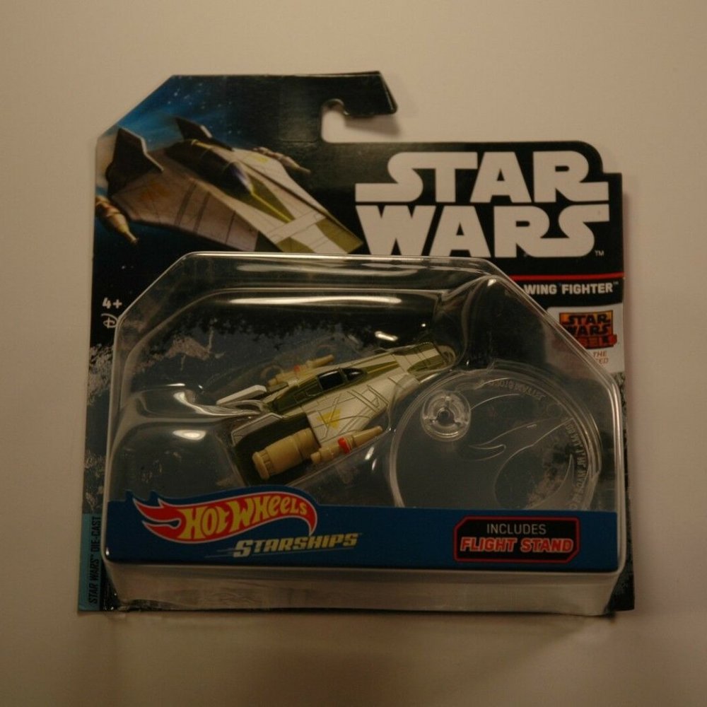star wars a wing fighter with stand new in package